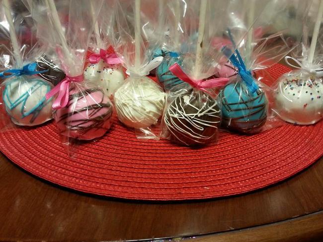 Sweet Elegance Cakes-By Tracie Colored Cakepops