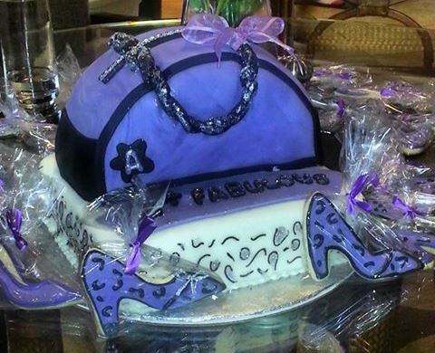 Sweet Elegance Cakes-By Tracie Purple Purse Cake