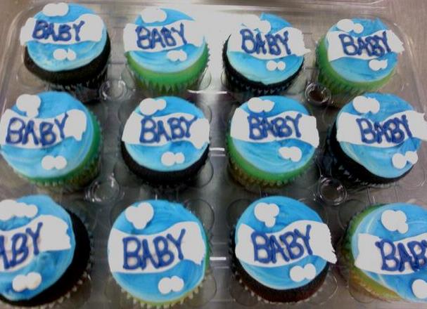 Sweet Elegance Cakes-By Tracie Baby Boy Cupcakes