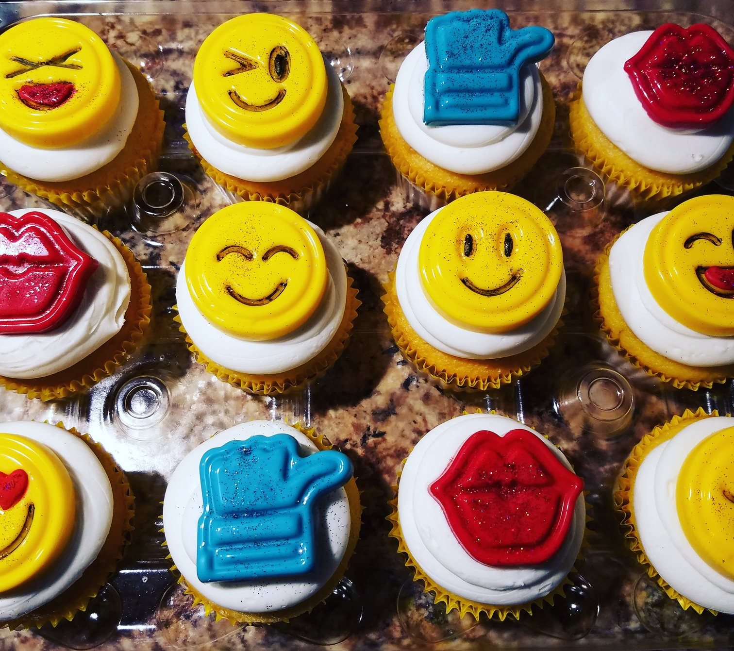 Sweet Elegance Cakes-By Tracie Emoji Cupcakes
