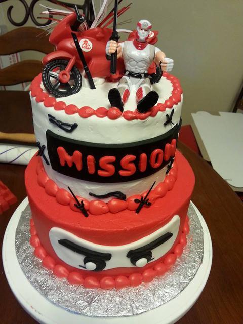 Ninja Mission Cake
